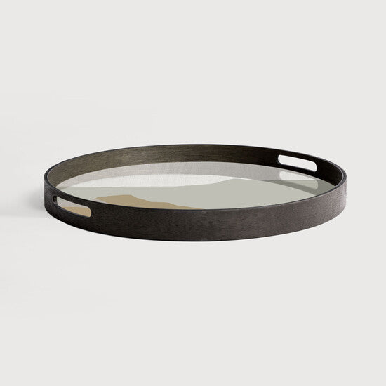 Wabi Sabi Glass Tray - Sand (Small) - Ethnicraft