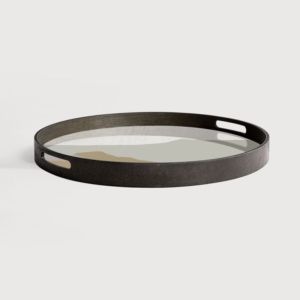 Wabi Sabi Glass Tray - Sand (Small) - Ethnicraft