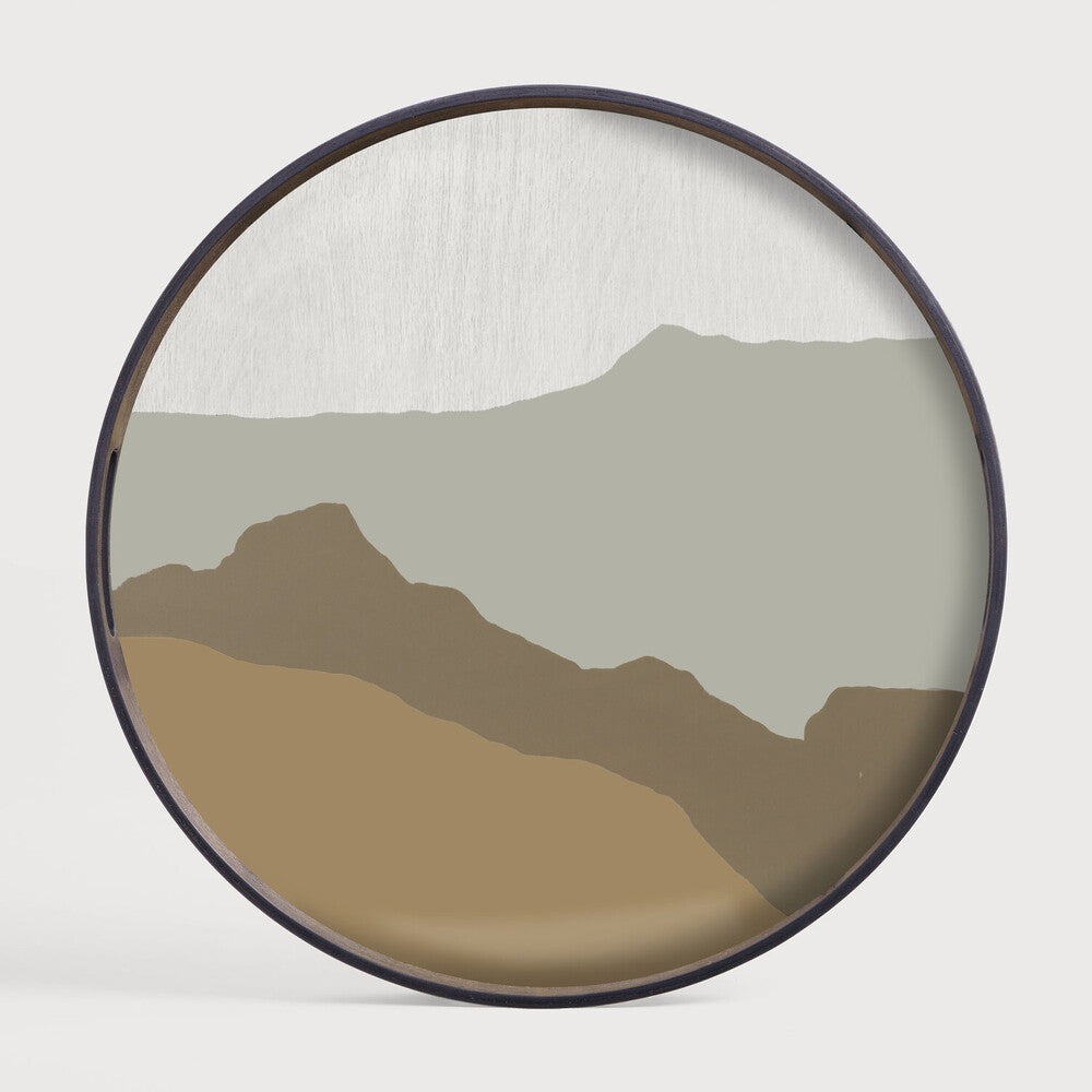 Wabi Sabi Glass Tray - Sand (Small) - Ethnicraft