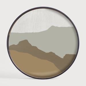 Wabi Sabi Glass Tray - Sand (Small) - Ethnicraft