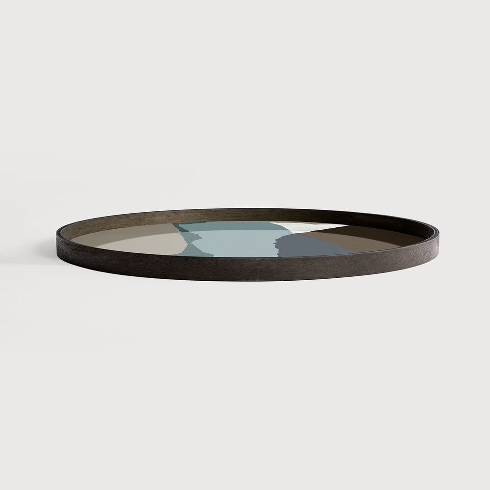 Wabi Sabi Glass Tray - Graphite (Extra Large) - Ethnicraft