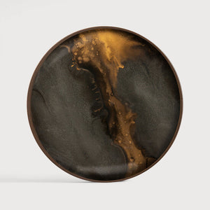 Organic Valet Tray - Bronze Round (Extra Small) - Ethnicraft