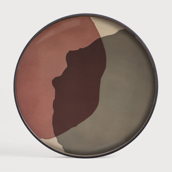 Combined Dots Glass Tray - Ethnicraft