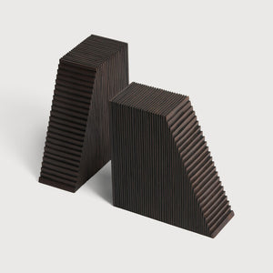 Grooves Book Ends - Ethnicraft