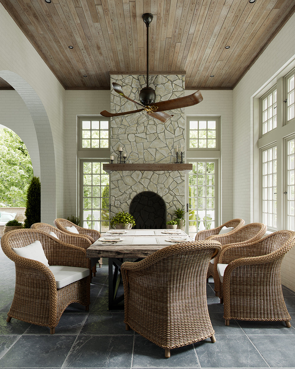Giarre 60" Ceiling Fan - Visual Comfort Fan 4