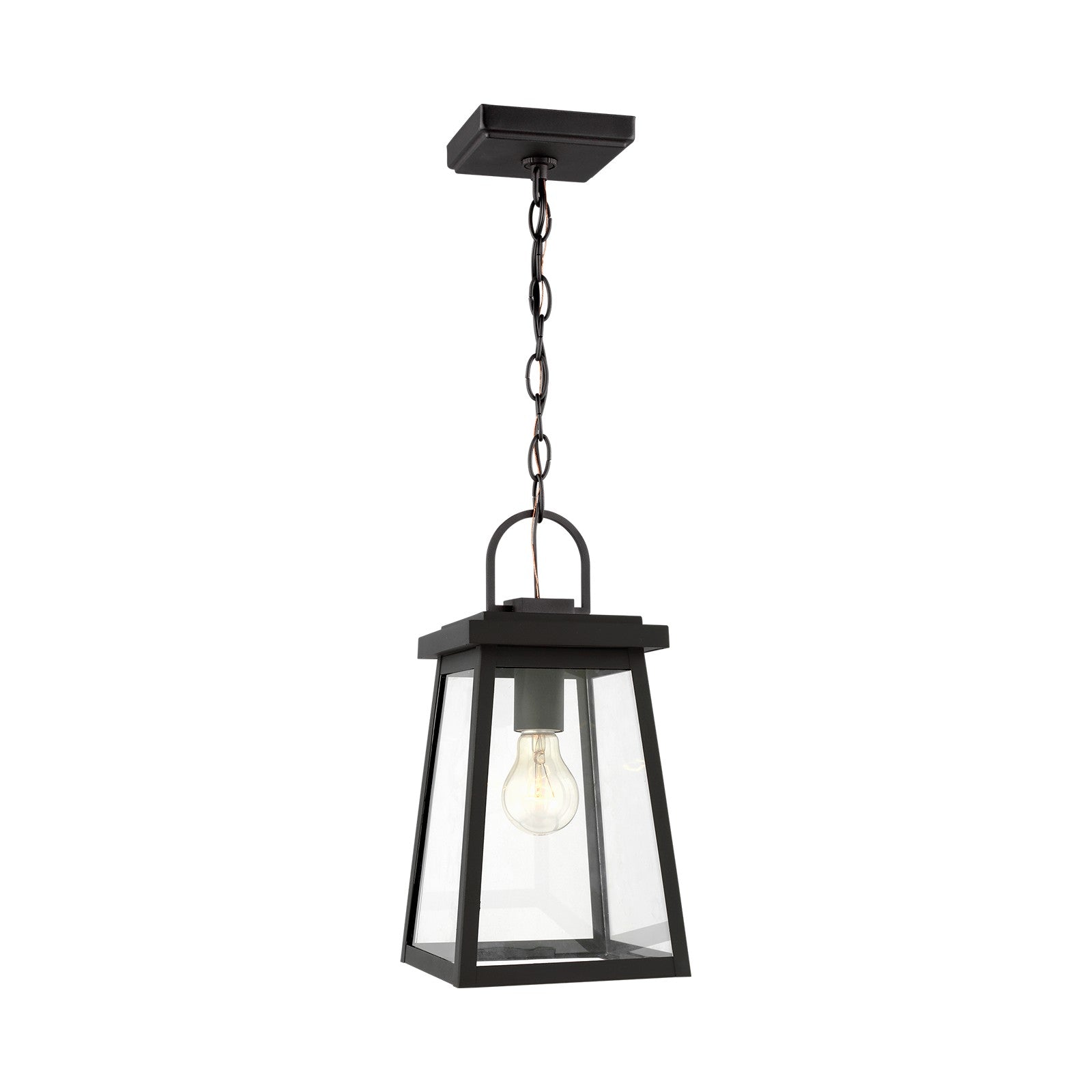 Founders Pendant in Black - Visual Comfort Outdoor Lighting
