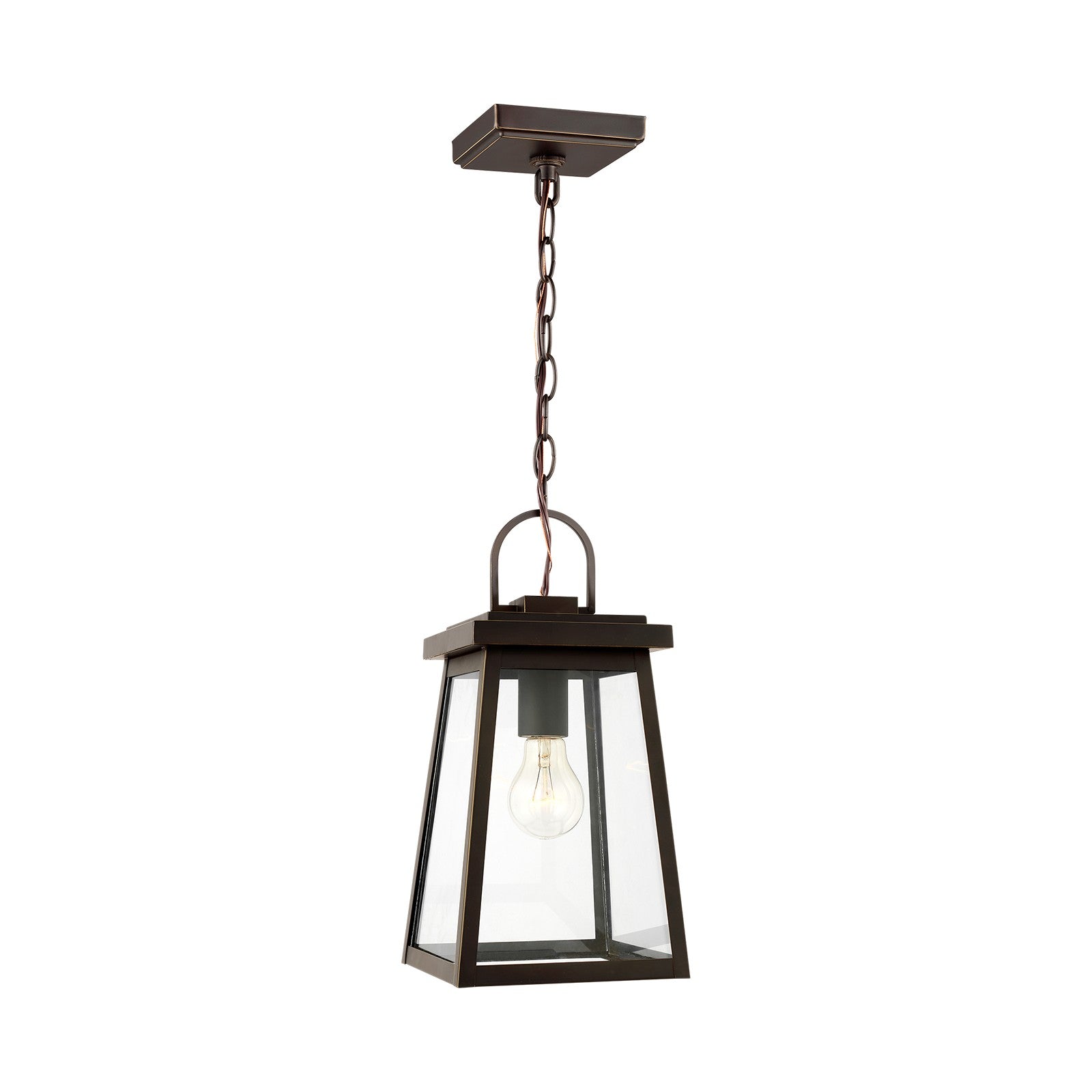 Founders Pendant in Black - Visual Comfort Outdoor Lighting