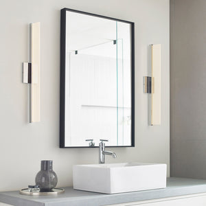 Span 24 Bath Direct Chrome 3000K 90 CRI led 90 cri 3000k 120v - Visual Comfort Modern 3