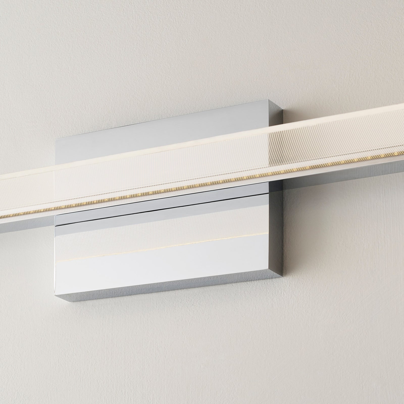Span 36 Bath Direct chrome 3000K 90 CRI integrated led 90 cri 3000k 120v - Visual Comfort Modern 6