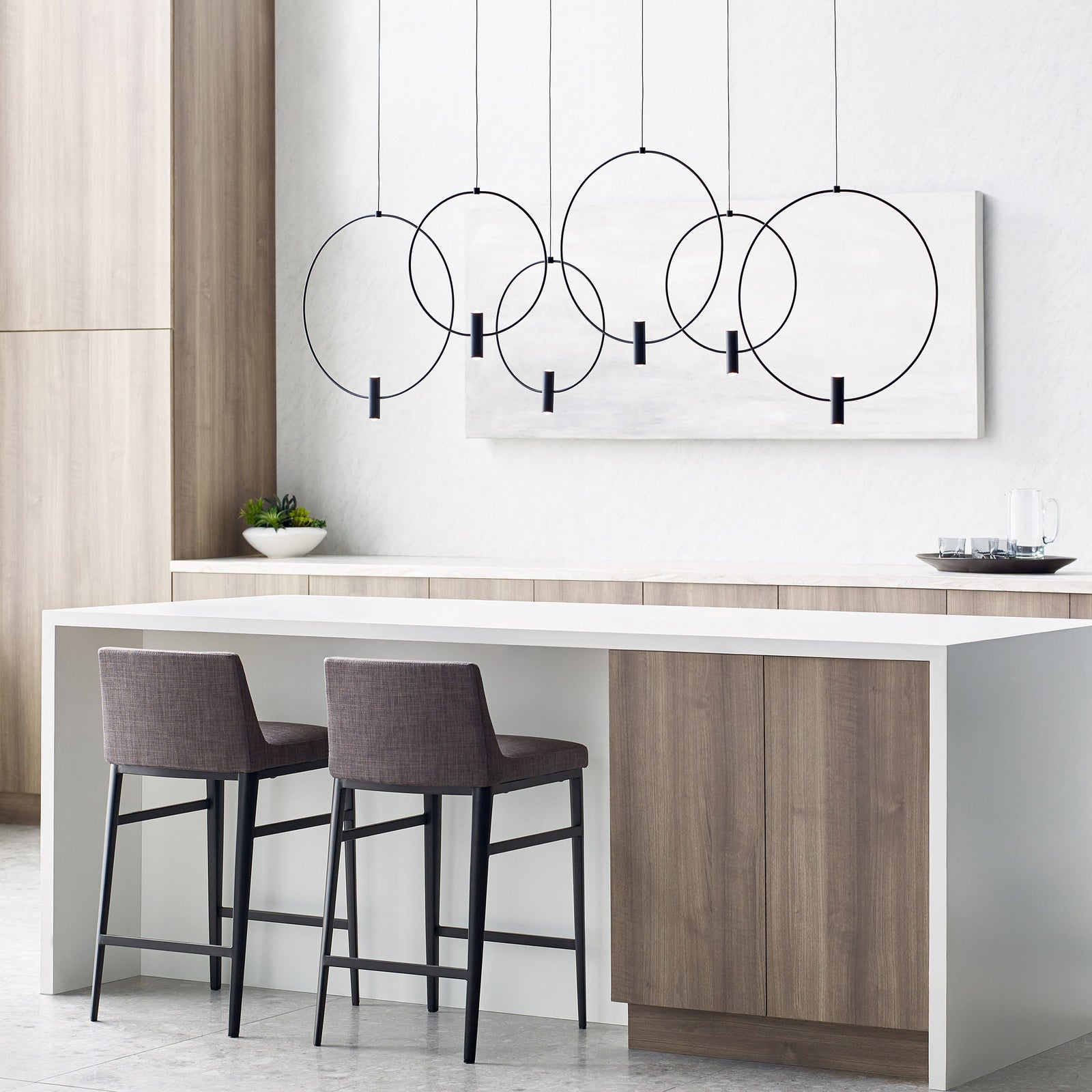 Layla Mini Large Pendant - Visual Comfort Modern 10