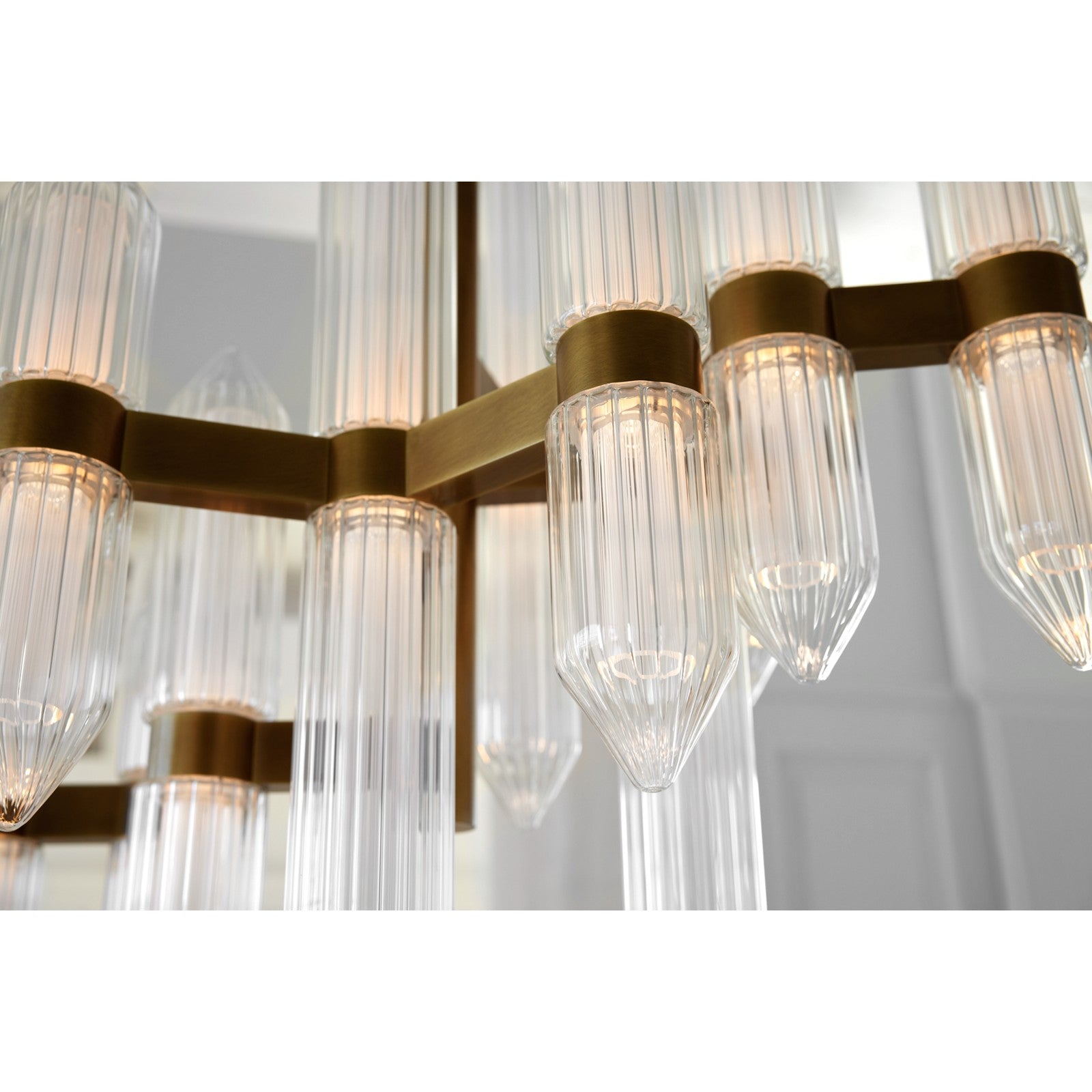 Langston Medium Chandelier - Visual Comfort Modern 9