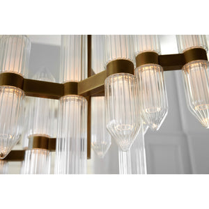 Langston Medium Chandelier - Visual Comfort Modern 9