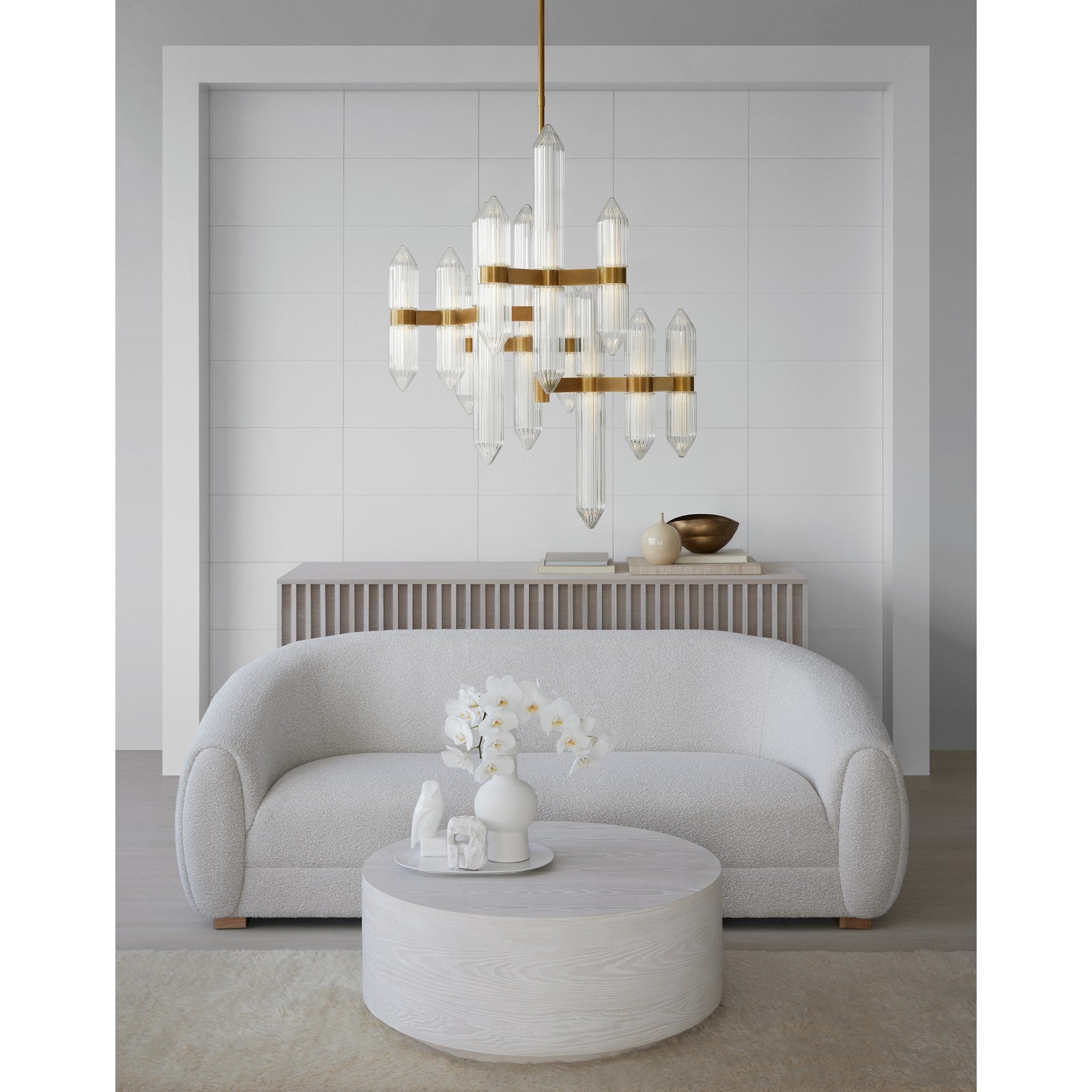 Langston Medium Chandelier - Visual Comfort Modern 11