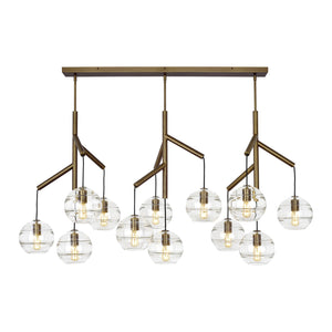 Sedona Triple Chandelier - Visual Comfort Modern 6
