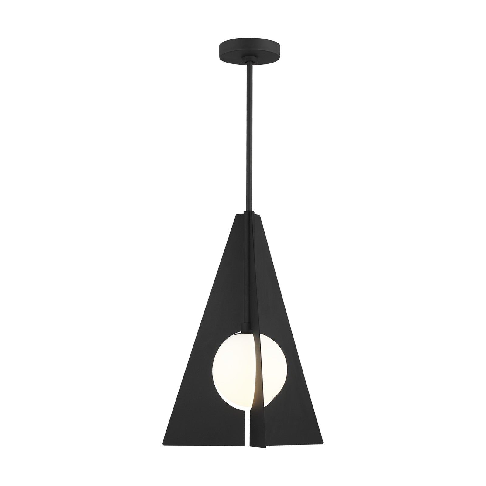 Orbel Pyramid Grande Pendant - Visual Comfort Modern 2