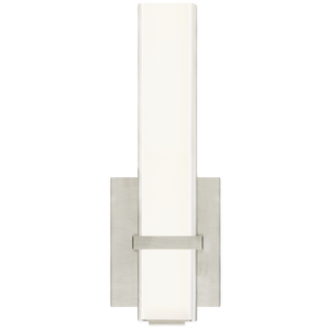 Milan II 13 Bath Acrylic chrome 3000K 90 CRI integrated led 90 CRI 3000k 120v (t24) - Visual Comfort Modern 2