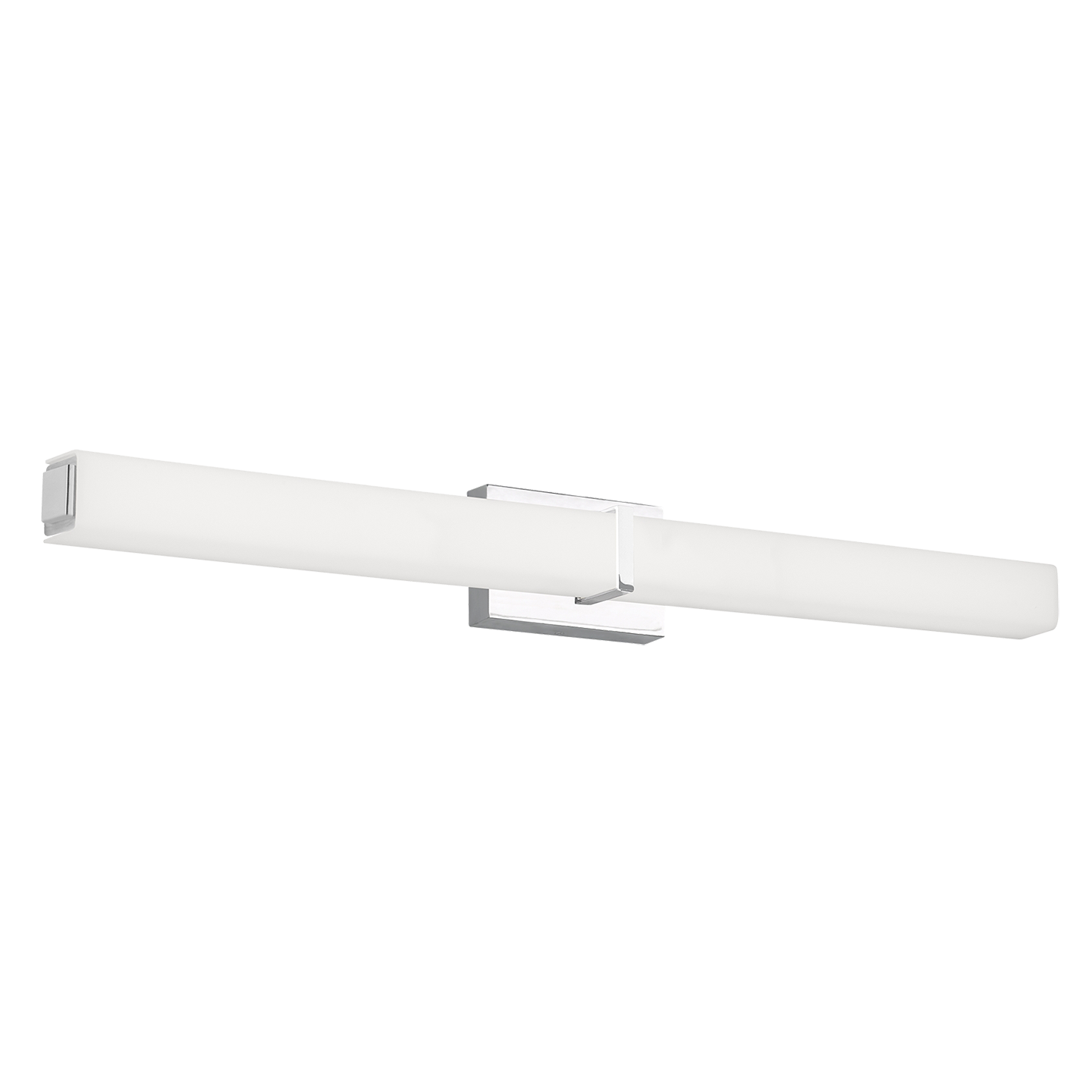 Milan 36 Bath White Glass Chrome 3000K 90 CRI LED 90 CRI 3000k 120v (t24) - Visual Comfort Modern 1