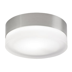 360 Small Flush Mount Small Satin Nickel 3000K 100 CRI incandescent (t20) - Visual Comfort Modern 1