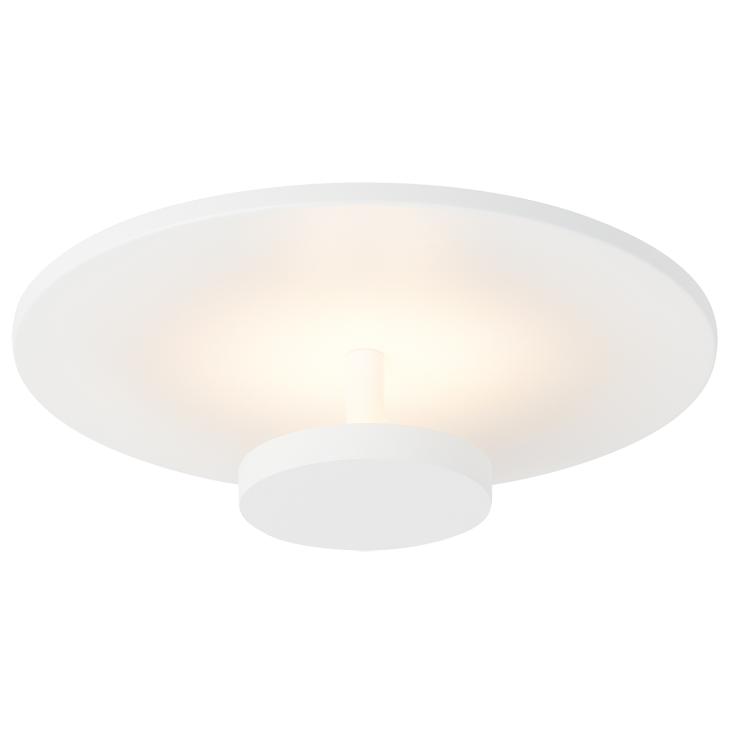 Centric 13 Flush Mount White/White 2700K 90 CRI LED 90 CRI 2700k 120v - Visual Comfort Modern 1