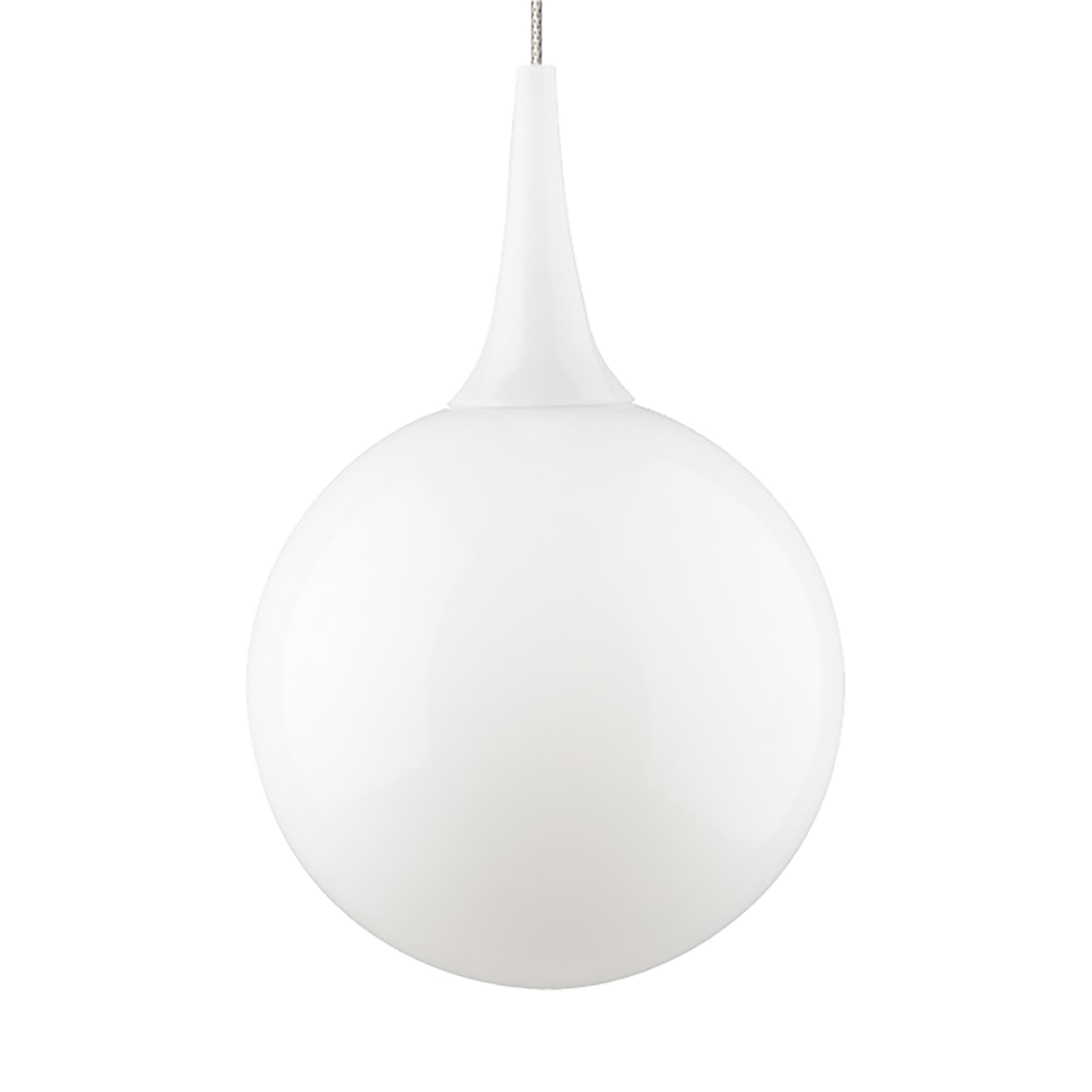 Pele Pendant Kable Lite White satin nickel 3000K 100 CRI 12 volt halogen (t20) - Visual Comfort Modern 3