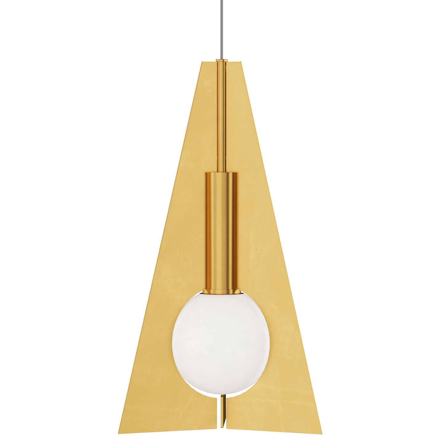 Orbel Pyramid Mini Pendant - Visual Comfort Modern 5