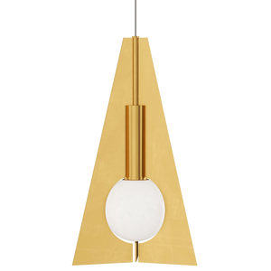 Orbel Pyramid Mini Pendant - Visual Comfort Modern 5