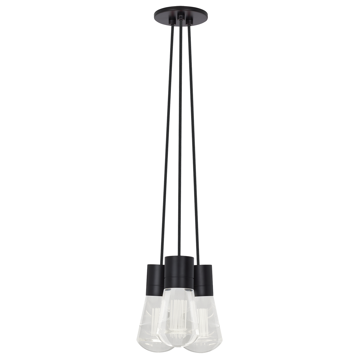 Alva 3-Light Chandelier - Visual Comfort Modern 1