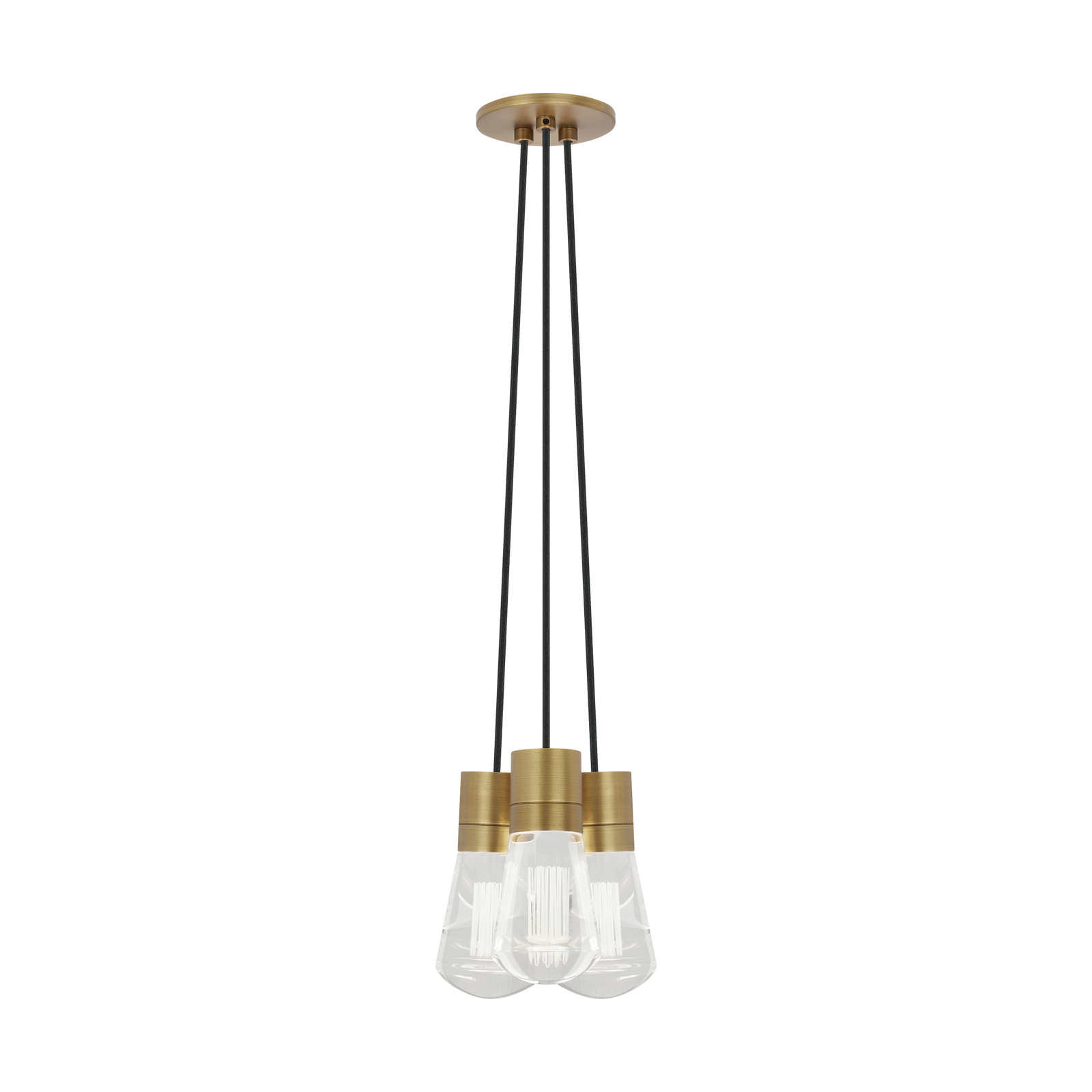 Alva 3-Light Chandelier - Visual Comfort Modern 3