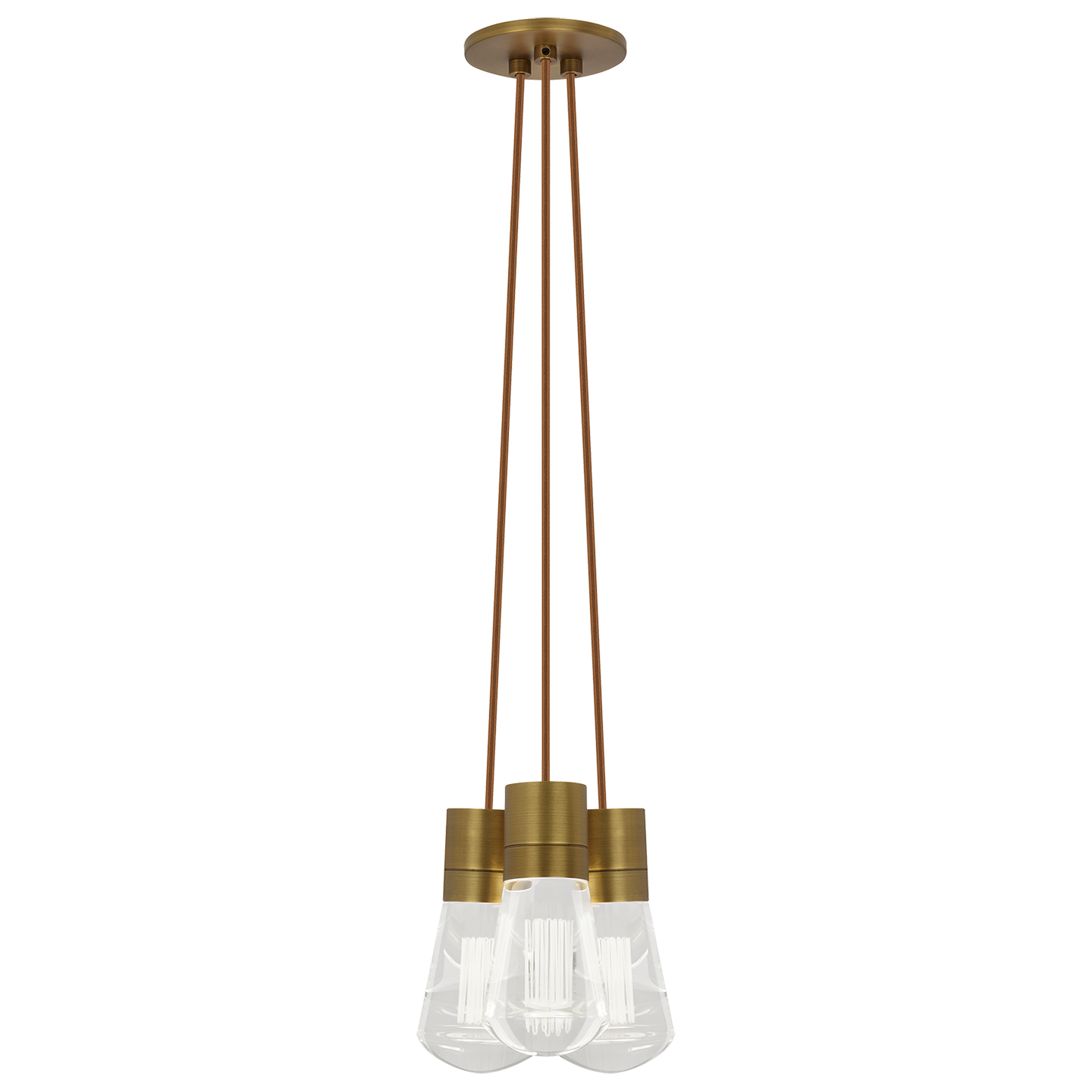 Alva 3-Light Chandelier - Visual Comfort Modern 7