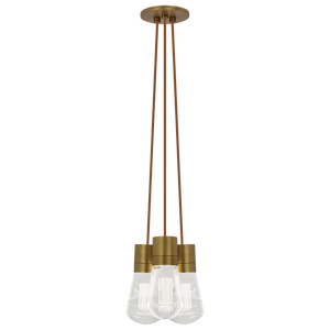 Alva 3-Light Chandelier - Visual Comfort Modern 7