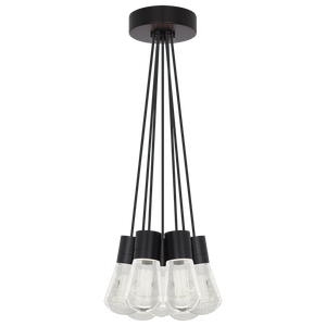 Alva 7-Light Chandelier - Visual Comfort Modern 1