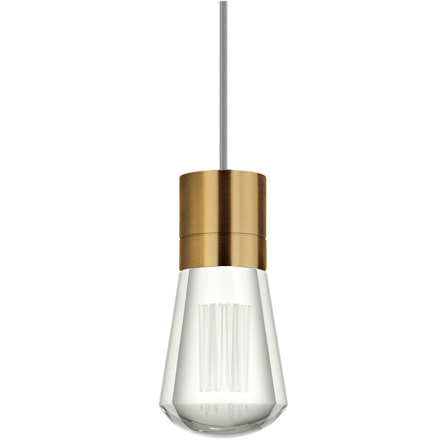Alva 1-Light Pendant - Visual Comfort Modern 36