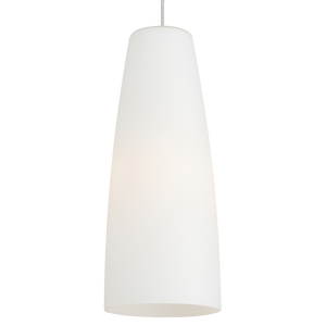 Mati F16 Pendant White Satin Nickel No Lamp - Visual Comfort Modern 1