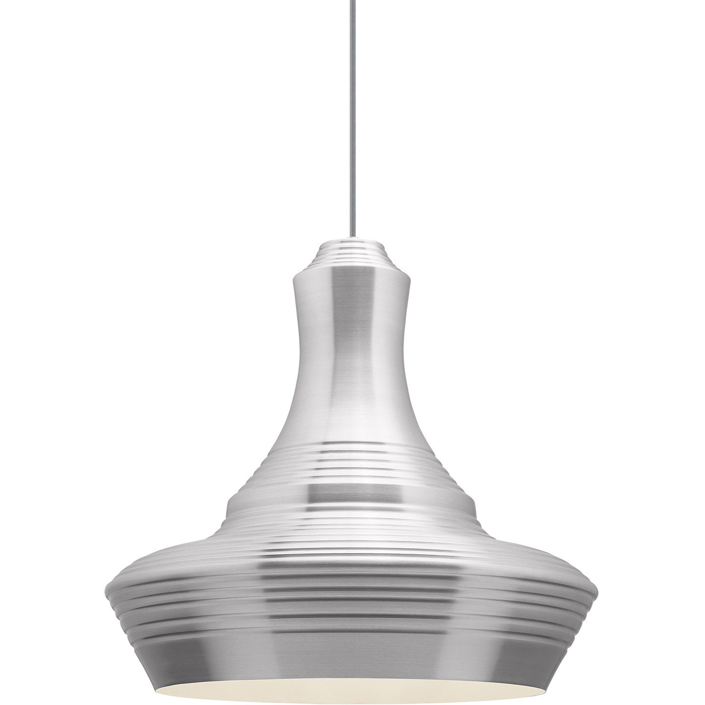 Menara Grande Pendant aluminum No Lamp - Visual Comfort Modern 2