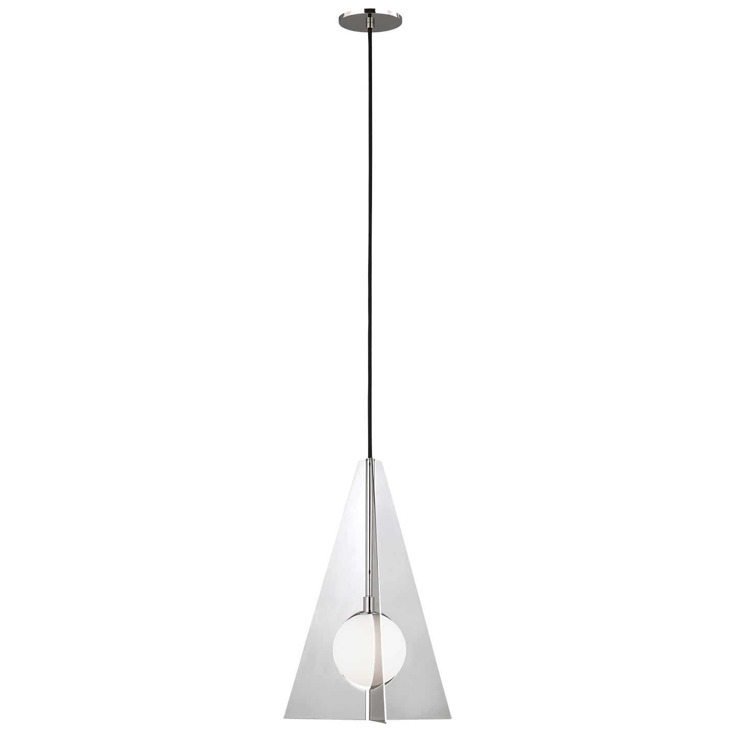 Orbel Pyramid Medium Pendant - Visual Comfort Modern 1