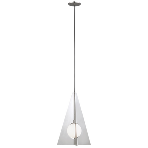 Orbel Pyramid Medium Pendant - Visual Comfort Modern 1