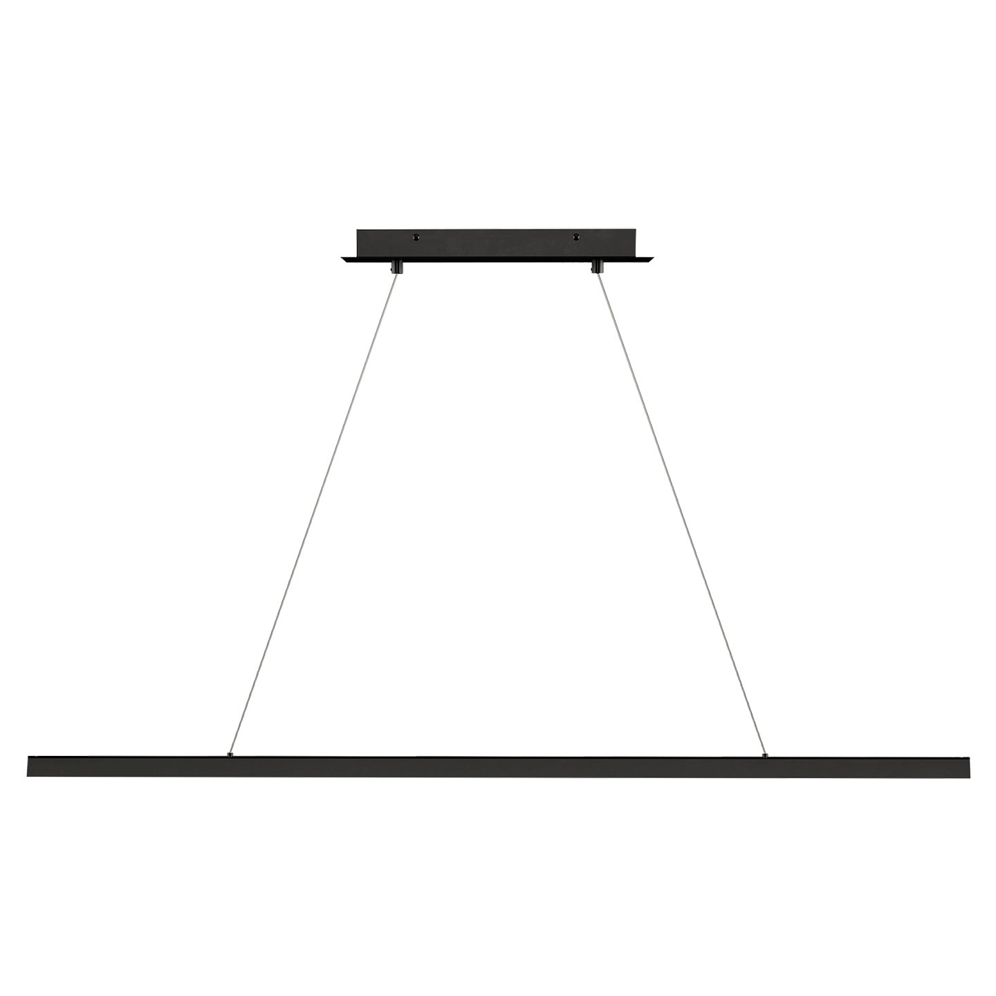 Dessau 48 Linear Suspension nightshade black 2700K/3000K Selectable 90 CRI led 90 cri selectable 2700k-3000k 120v - Visual Comfort Modern 1
