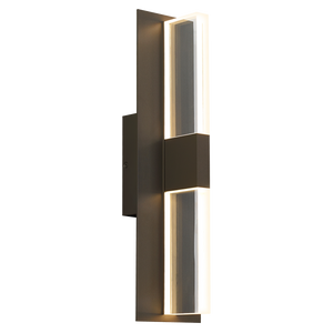 Lyft 18 Outdoor Wall black 3000K 80 CRI - Visual Comfort Modern 1