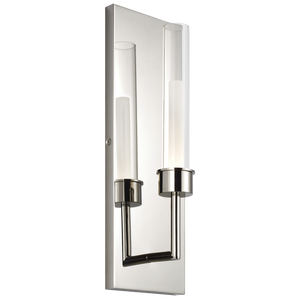 Linger Wall 1 Light polished nickel 3000K 90 CRI - Visual Comfort Modern 2