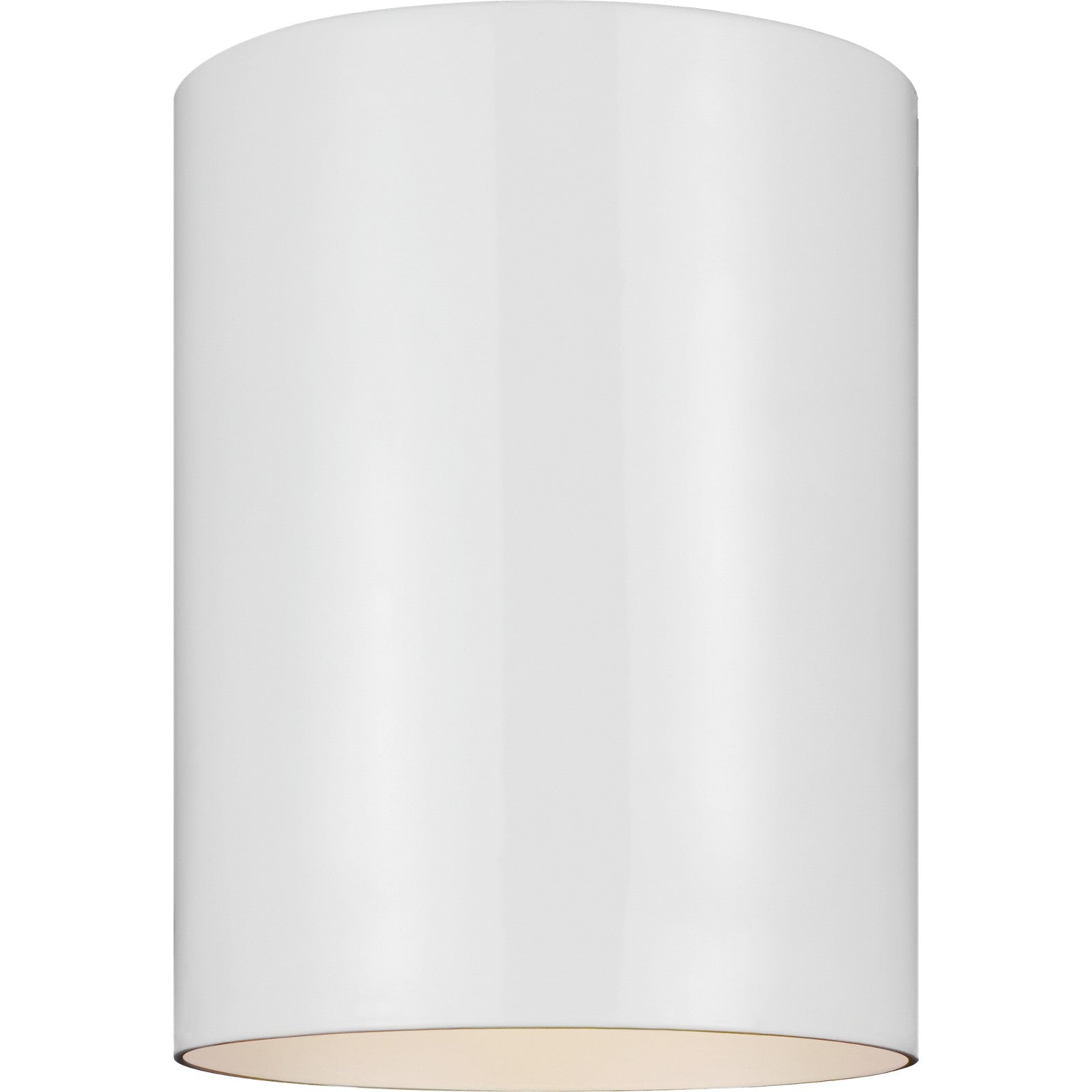 Cylinder 5" Flush Mount in Bronze - Visual Comfort Outdoor Lighting