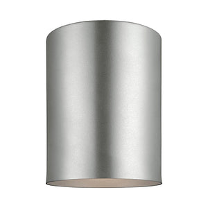 Cylinder 5" Flush Mount in Bronze - Visual Comfort Outdoor Lighting