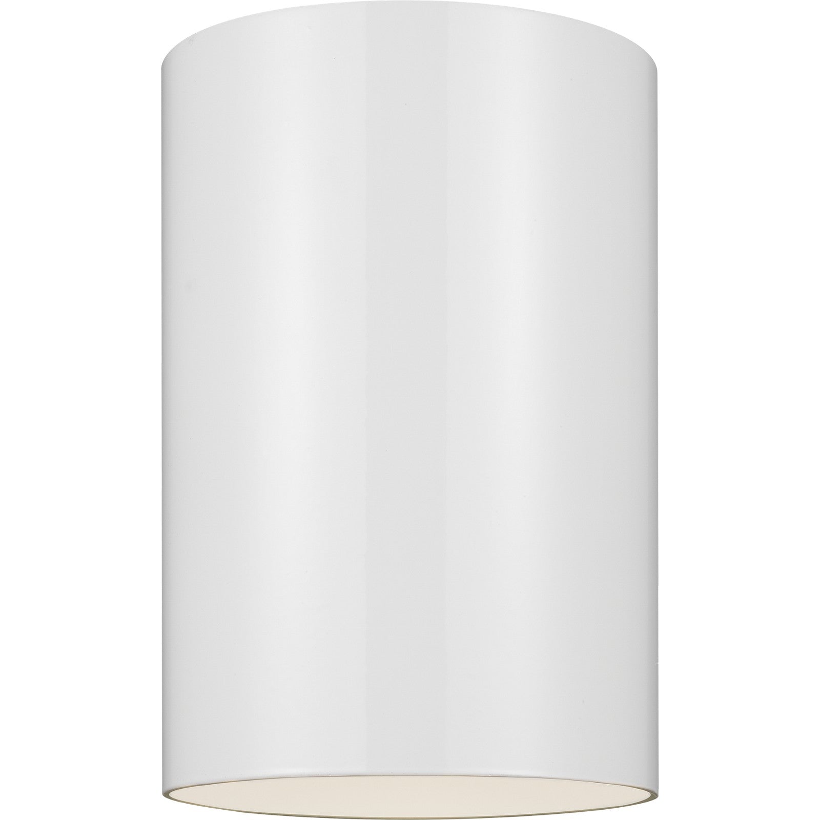 Cylinder 5" Flush Mount in Bronze - Visual Comfort Outdoor Lighting