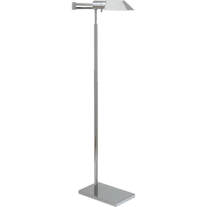Studio Swing Arm Floor Lamp - Visual Comfort Floor Lamps
