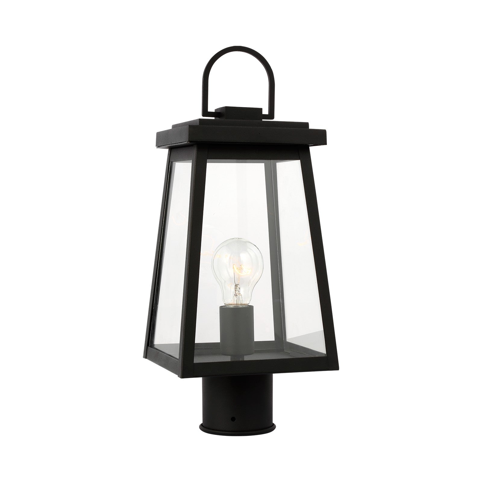 Founders Post Lantern in Black - Visual Comfort Outdoor Lighting
