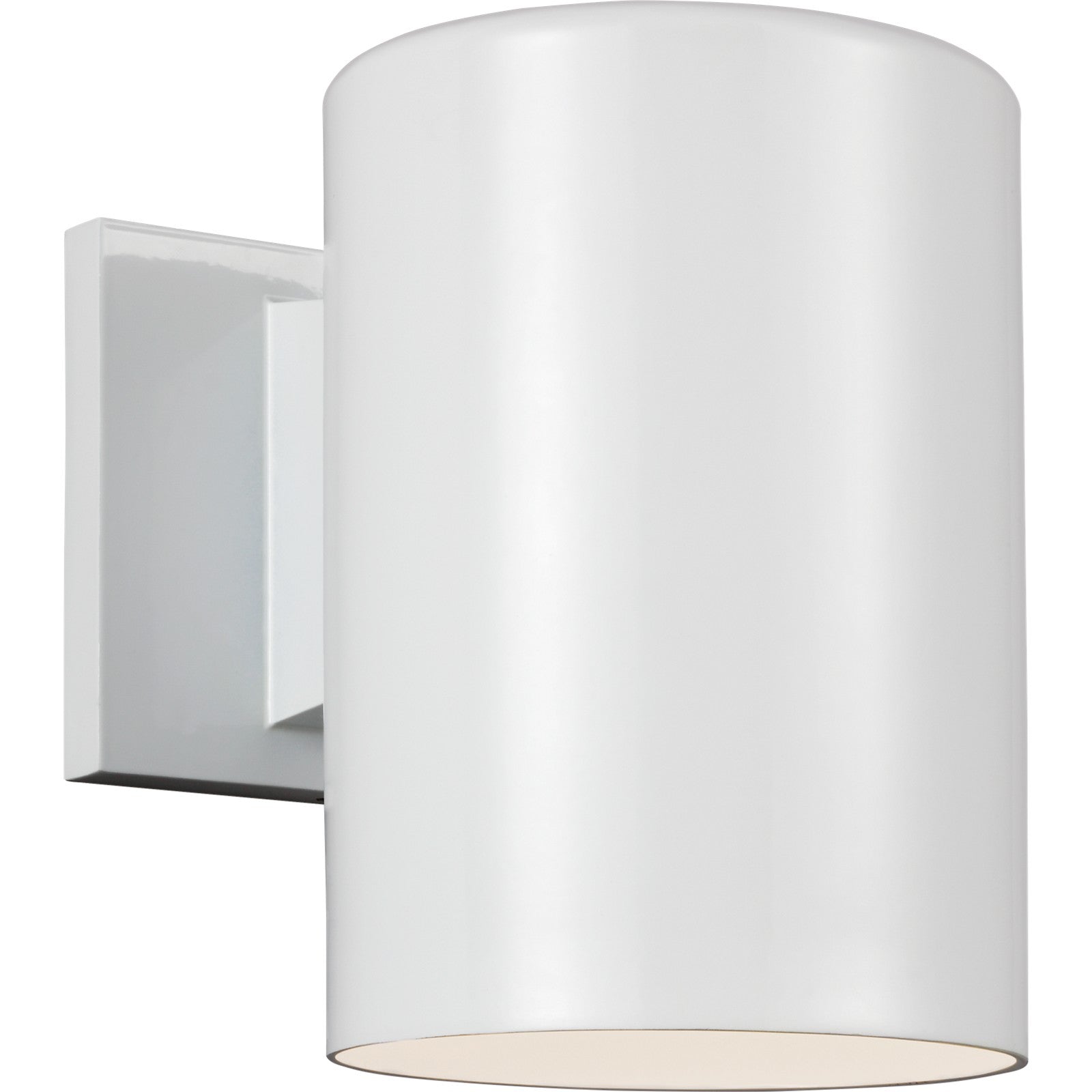 Cylinder 5" Down Wall Lantern in Bronze - Visual Comfort Outdoor Lighting