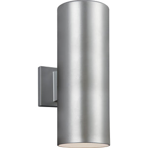 Cylinder 5" Up/Down Wall Lantern in Bronze - Visual Comfort Outdoor Lighting
