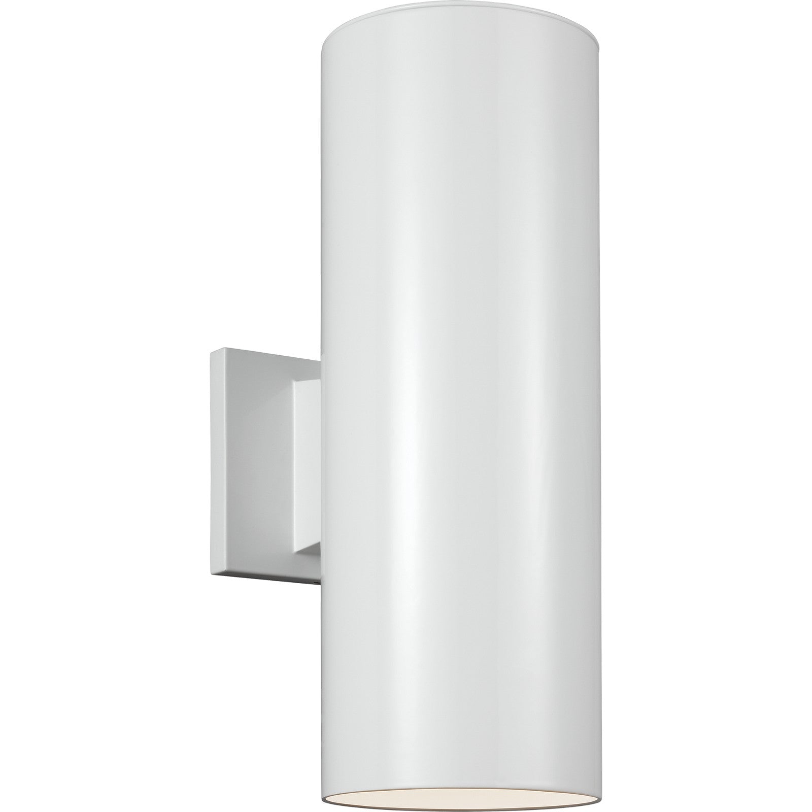 Cylinder 5" Up/Down Wall Lantern in Bronze - Visual Comfort Outdoor Lighting