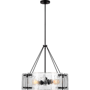 Calvert Medium Chandelier Burnished Brass - Visual Comfort Ceiling Lights