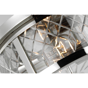 Alec Flush Mount Burnished Brass - Visual Comfort Ceiling Lights