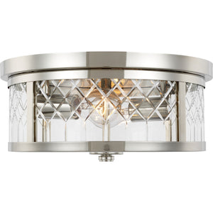 Alec Flush Mount Burnished Brass - Visual Comfort Ceiling Lights